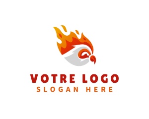 Burning Chicken Diner Logo