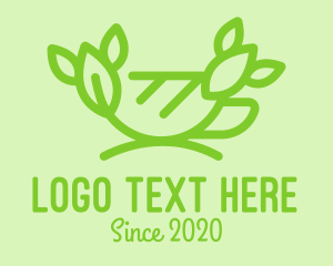 Green Tea - Organic Green Tea Cup logo design