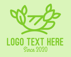 Detox - Organic Green Tea Cup logo design