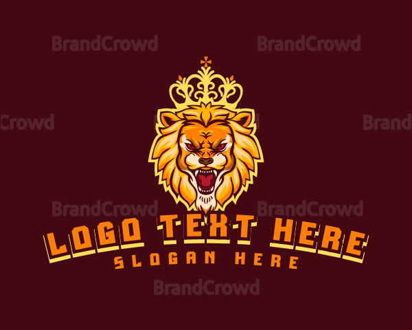 Royal King Lion Logo