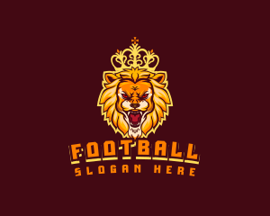 King - Royal King Lion logo design