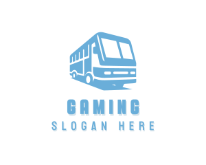 Shuttle Bus Commuter Vehicle Logo