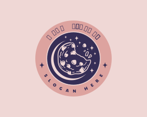 Chef - Cosmic Moon Cookie logo design