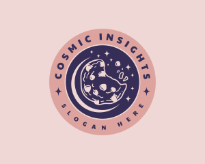 Cosmic Moon Cookie logo design