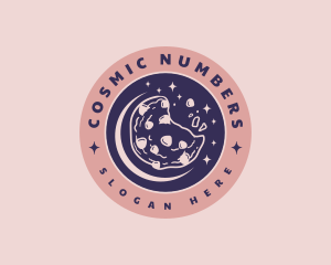 Cosmic Moon Cookie logo design