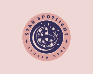 Cosmic Moon Cookie logo design