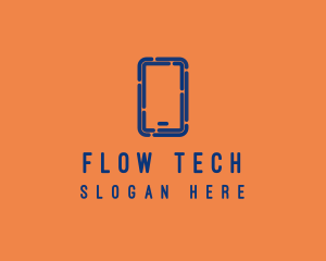 Tech Mobile Phone logo design