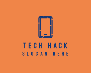 Tech Mobile Phone logo design