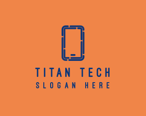 Tech Mobile Phone logo design