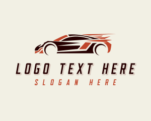 Super Car - Race Car Automotive logo design