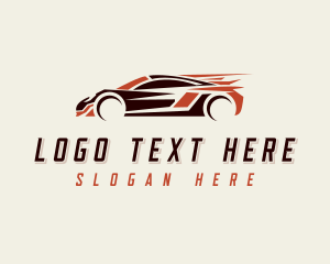 Racer - Race Car Automotive logo design