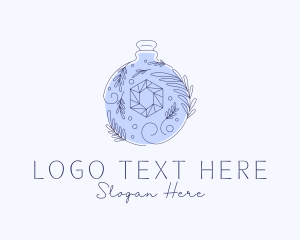 Scent - Natural Perfume Crystal logo design