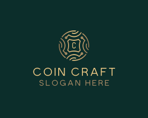 Digital Crypto Fintech logo design