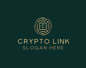 Digital Crypto Fintech logo design