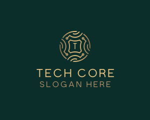 Digital Crypto Fintech logo design