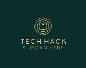 Digital Crypto Fintech logo design