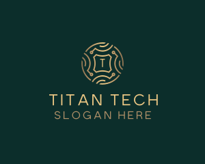 Digital Crypto Fintech logo design