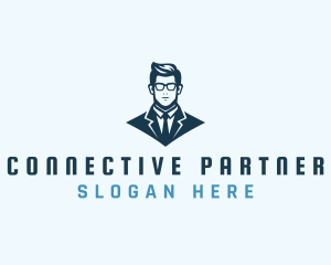 Associate - Corporate Businessman Suit logo design