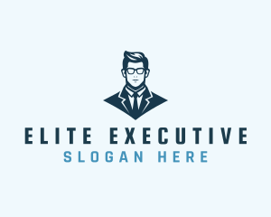 Businessman - Corporate Businessman Suit logo design