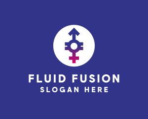 Gradient Gender Sexuality logo design