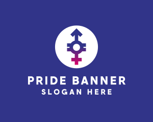 Gradient Gender Sexuality logo design