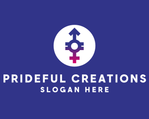 Pride - Gradient Gender Sexuality logo design