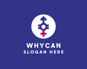 Lgbt - Gradient Gender Sexuality logo design