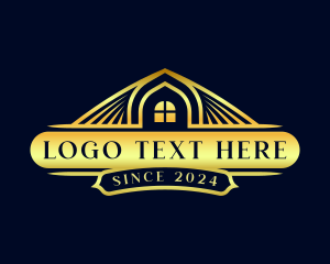 House - Premium House Roofing logo design