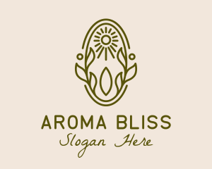 Organic Aroma Oil  logo design