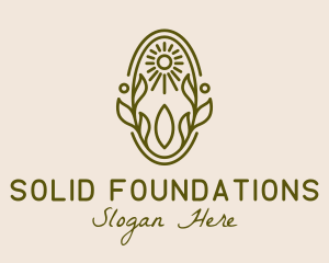 Liquid - Organic Aroma Oil logo design