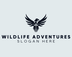 Wildlife Eagle Letter W logo design