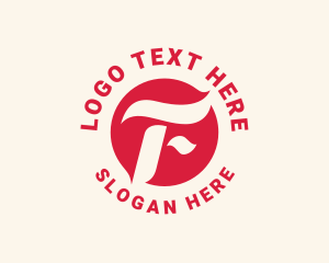Advertising Agency Letter F  Logo