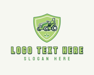 Lawn Mower Gardener Logo