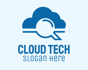 Cloud - Online Cloud Search logo design