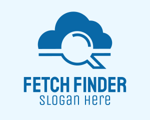 Online Cloud Search  logo design