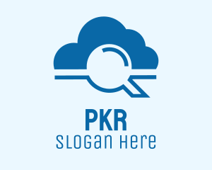 Online Cloud Search  logo design