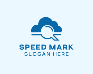 Online Cloud Search  logo design