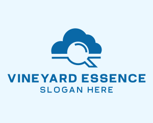 Online Cloud Search  logo design