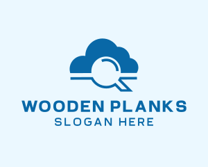 Online Cloud Search  logo design