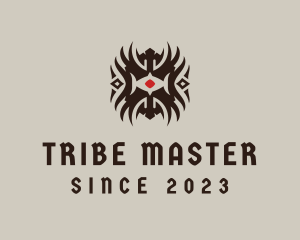 Traditional Tribal Mask logo design