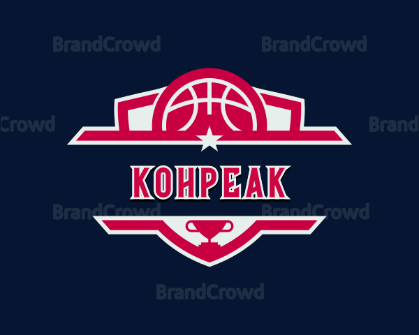 Athletic Basketball Varsity Logo