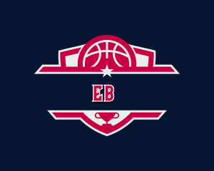 Athletic Basketball Varsity  Logo