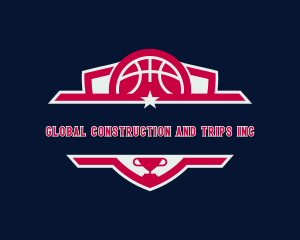 Athletic Basketball Varsity  Logo