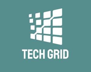 Grid - Data Analytics Chart logo design