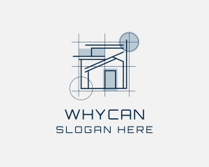 Architecture - House Architectural Construction logo design