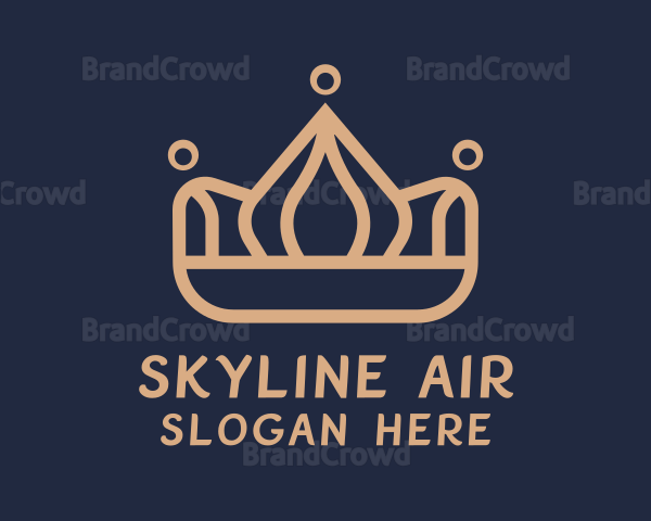 Brown Crown Salon Logo