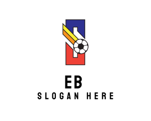 Football - Soccer Ball Letter S logo design