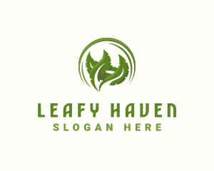 Leaves - Leaves Botanical Planting logo design