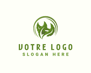 Botanical - Leaves Botanical Planting logo design