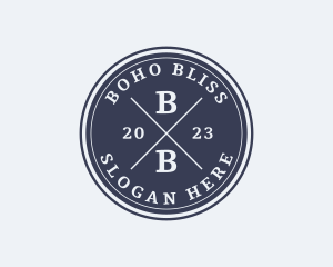 Professional Hipster Bistro Pub logo design